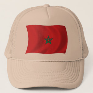 Casquette du drapeau marocain