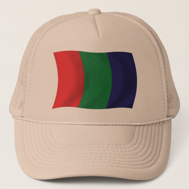 Casquette du drapeau Mars (Devant)
