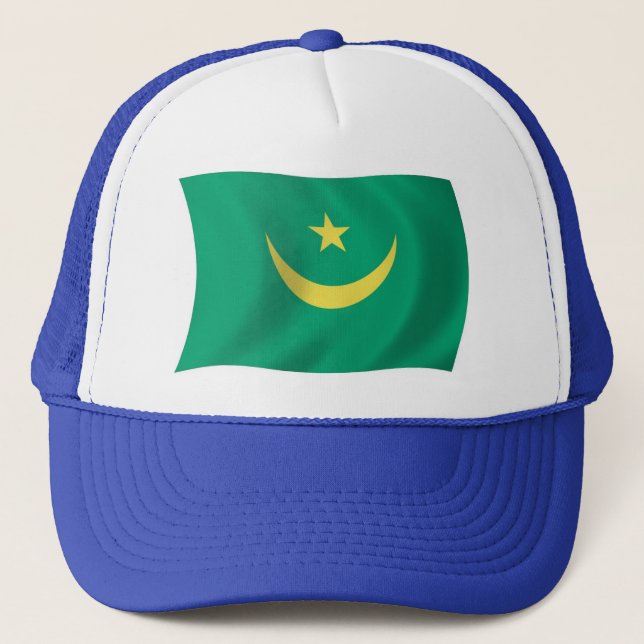 Casquette du drapeau mauritanien (Devant)