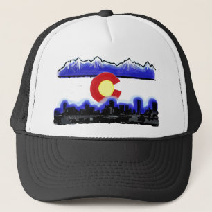Casquette du drapeau moderne de Denver Colorado