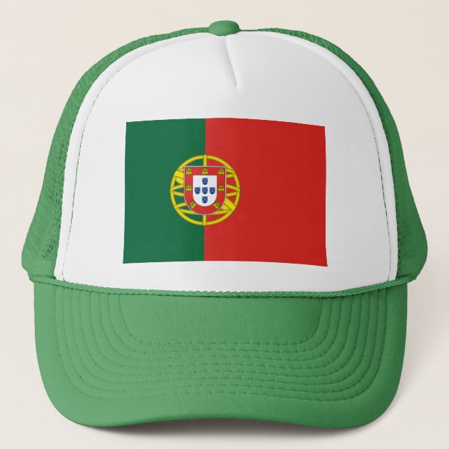 Casquette du drapeau portugais (Devant)