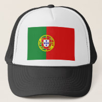 Casquette du drapeau portugais