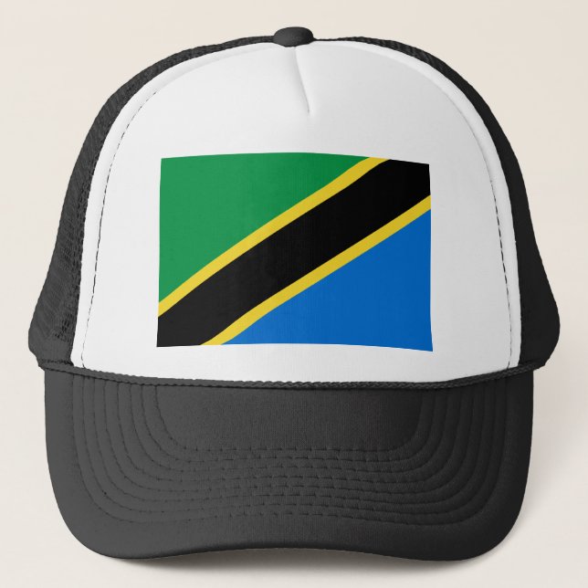 Casquette du drapeau tanzanien (Devant)