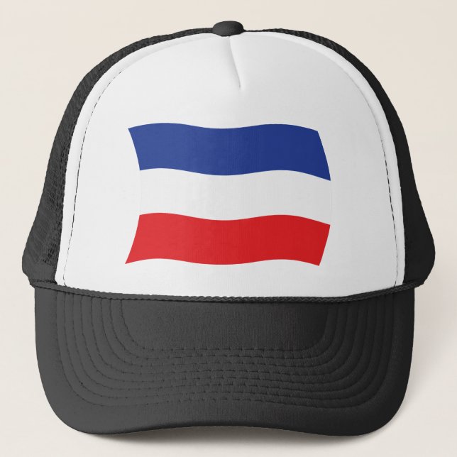 Casquette du drapeau yougoslave (Devant)