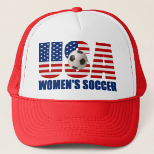 Casquette du football des femmes des Etats-Unis