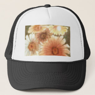 Casquette du jardin fleuri
