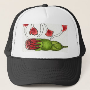 Casquette du jardin fleuri