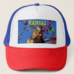 Casquette du Kansas Fox Tail Squirrel closeuseuse