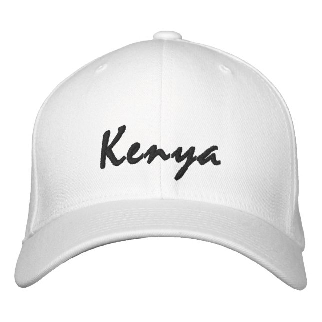Casquette du Kenya personnalisé (Devant)