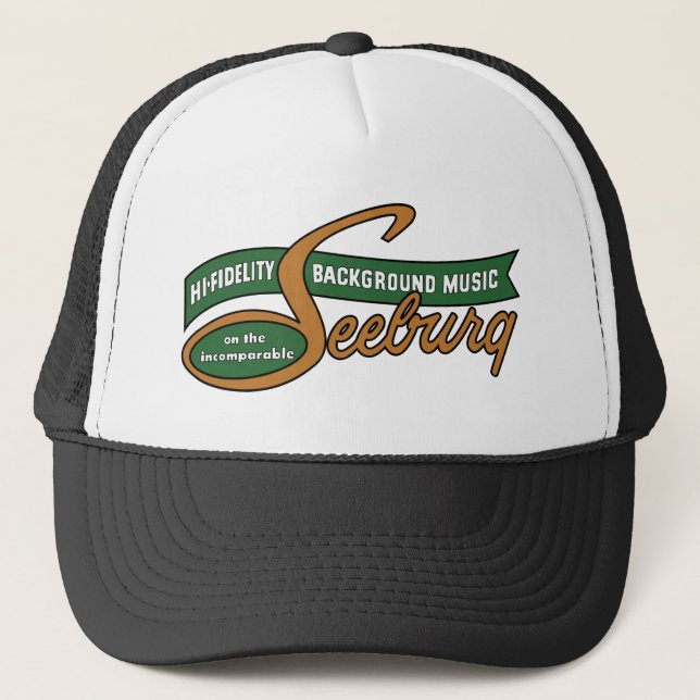 Casquette du logo de Seeburg Green Gold (Devant)