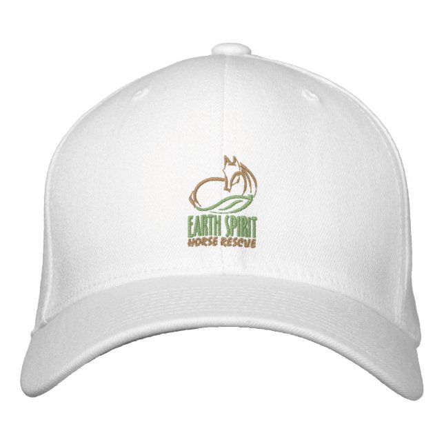 Casquette du logo Secourt du cheval Earth Spirit (Devant)