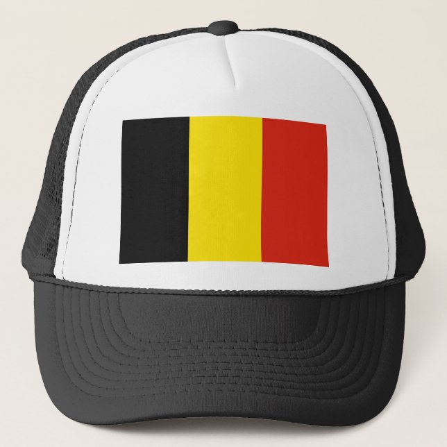 Casquette du pavillon de Belgique (Devant)