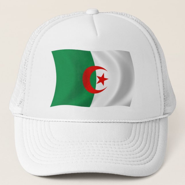 Casquette du pavillon de l'Algérie (Devant)