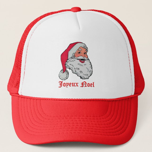 Casquette du Père Noël français (Devant)