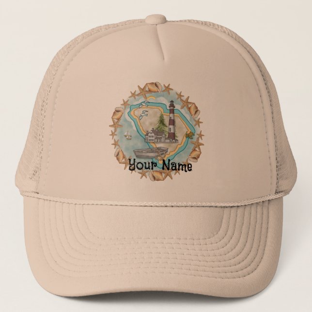 Casquette du phare de South Carolina Shells (Devant)
