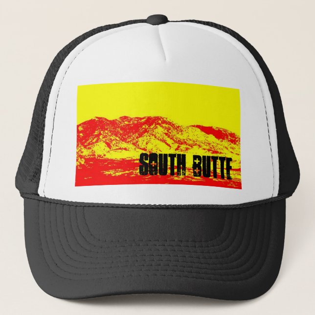 Casquette du sud de camionneur de flamme de (Devant)