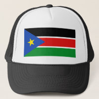 Casquette du sud de drapeau du Soudan