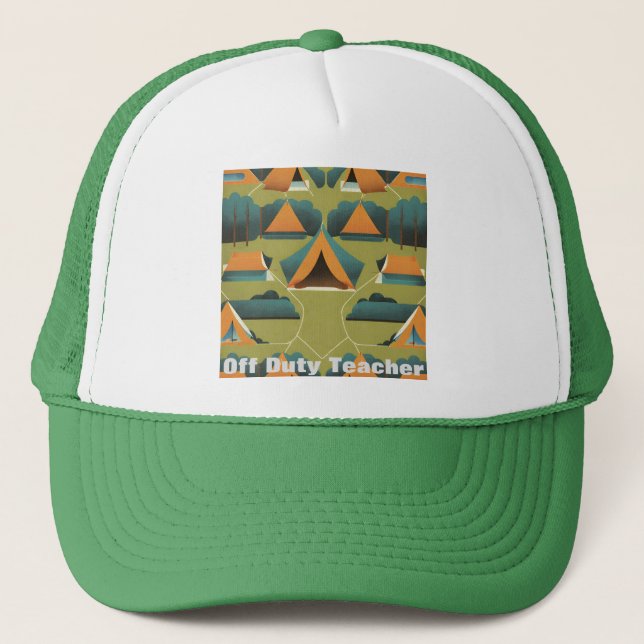 Casquette du terrain de camping pour enseignants h (Devant)