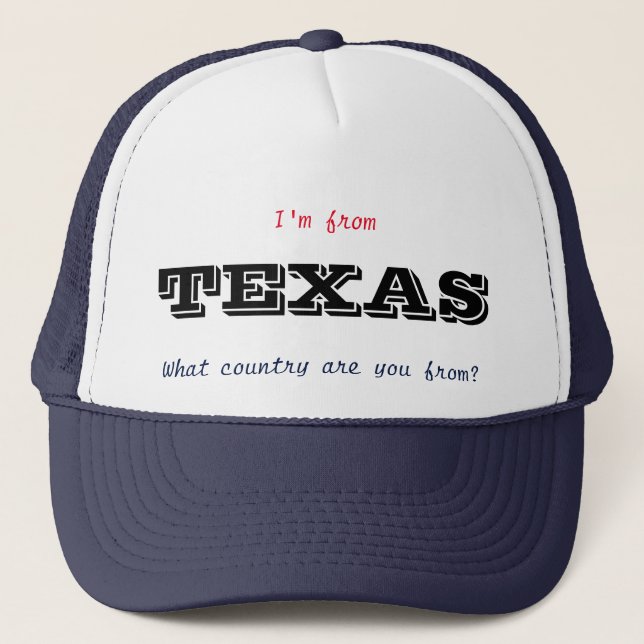 Casquette du Texas (Devant)