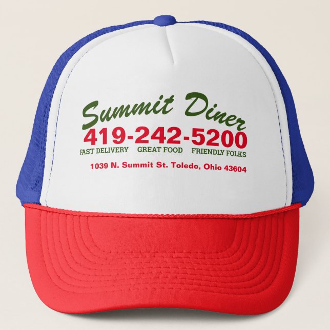 Casquette du tournoi Diner (Devant)