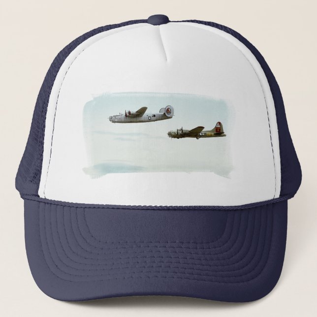 Casquette du vol B24 et B17 (Devant)