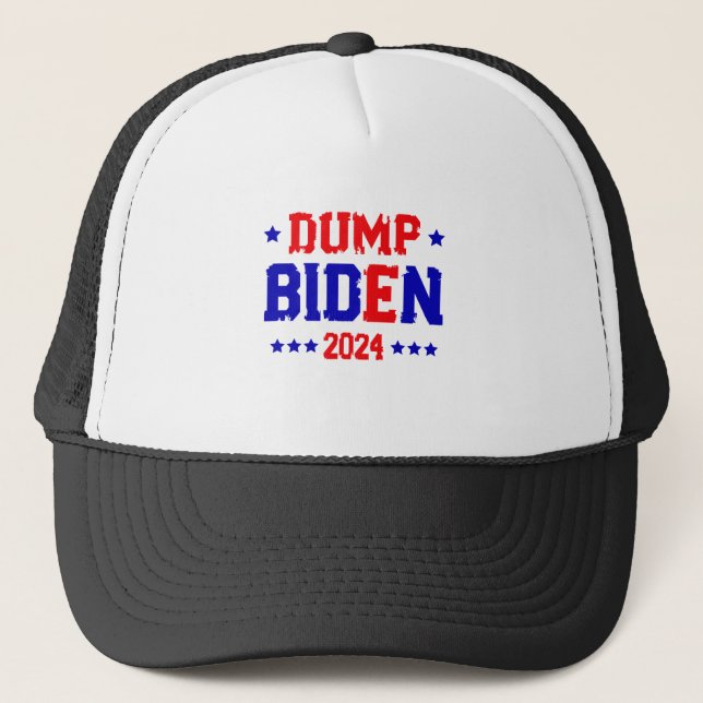 Casquette Dump Biden 2024, Anti Biden Républicain 2024 Elect (Devant)