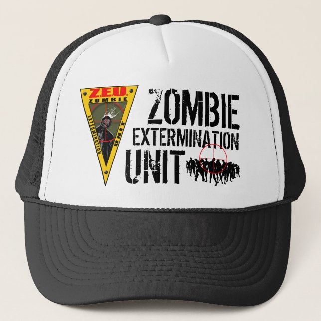Casquette d'unité d'extermination de zombi (Devant)