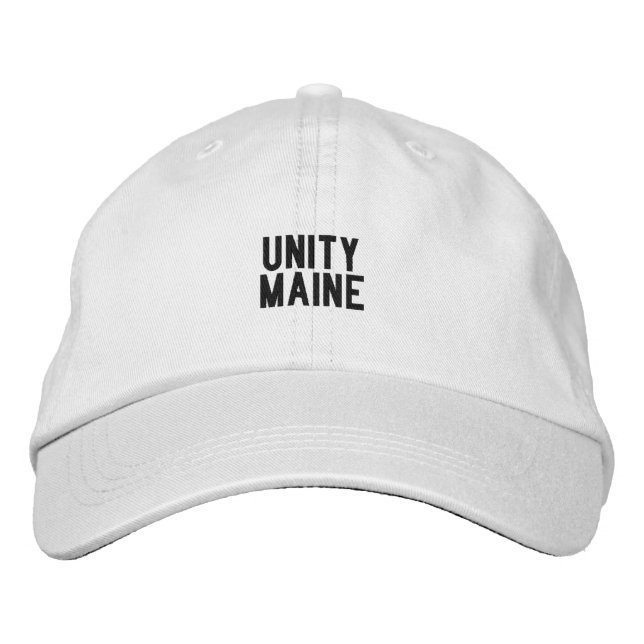 Casquette d'Unity Maine (Devant)