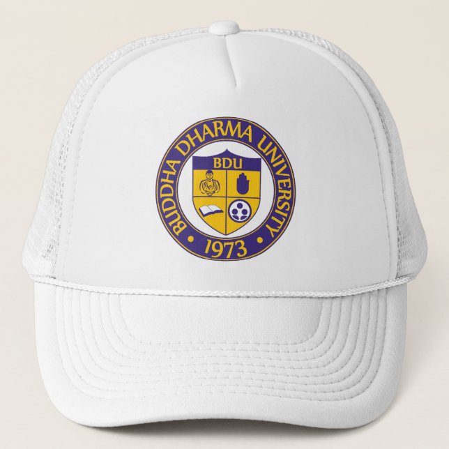 Casquette d'université de Bouddha Dharma (Devant)