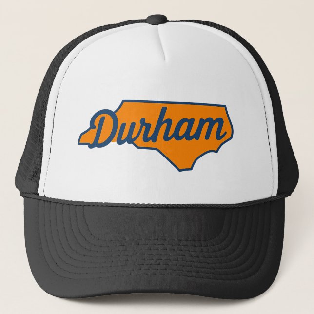 Casquette Durham Caroline du Nord Conception de script - For (Devant)