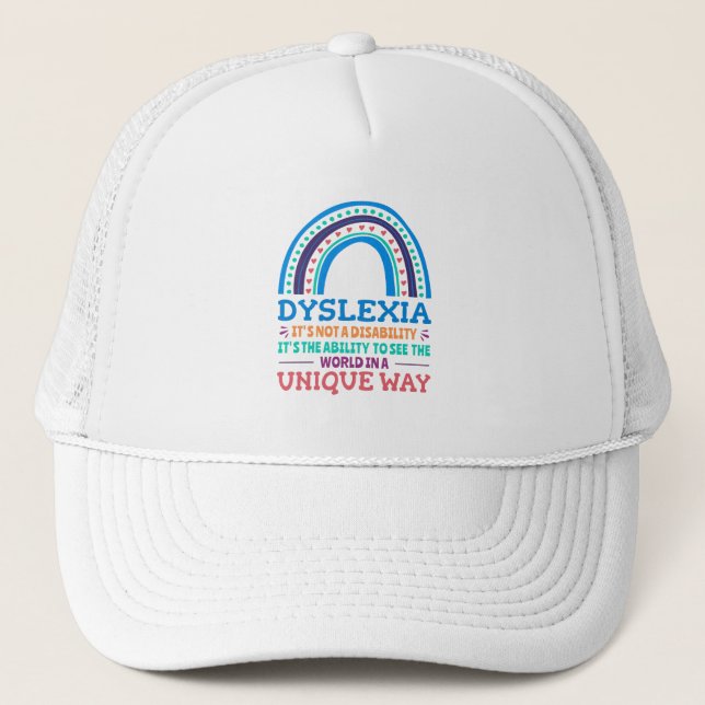 Casquette Dyslexia (Devant)