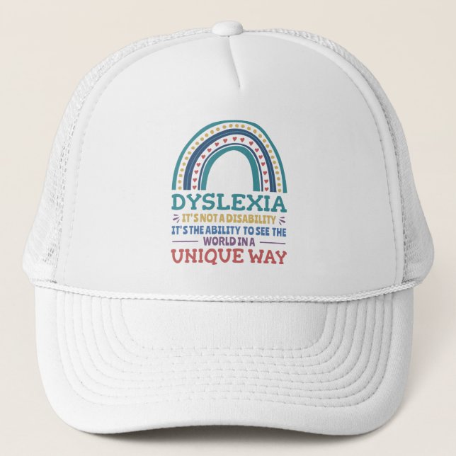 Casquette Dyslexia (Devant)