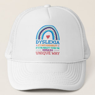 Casquette Dyslexia