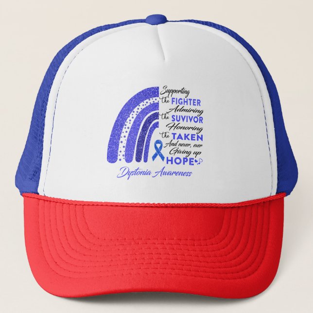 Casquette Dystonia Warrior Soutenir le combattant (Devant)