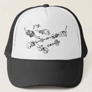 Casquette E50 éclaté