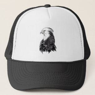 Casquette Eagle Wild Animal Nature Illustration Art tatouage