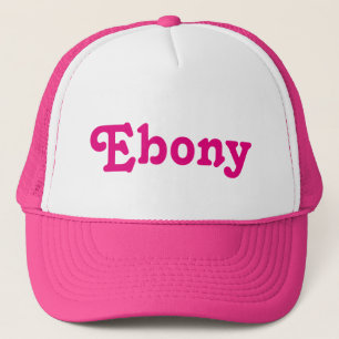 Casquette Ebony