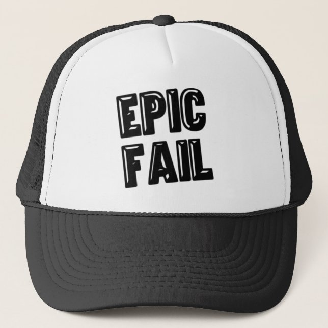 Casquette Échouer épique (Devant)