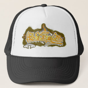 Casquette éclairé de graffiti de flamme