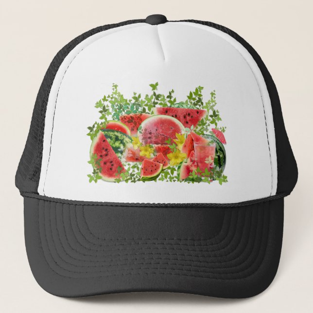 Casquette Éclatement de la pastèque (Devant)