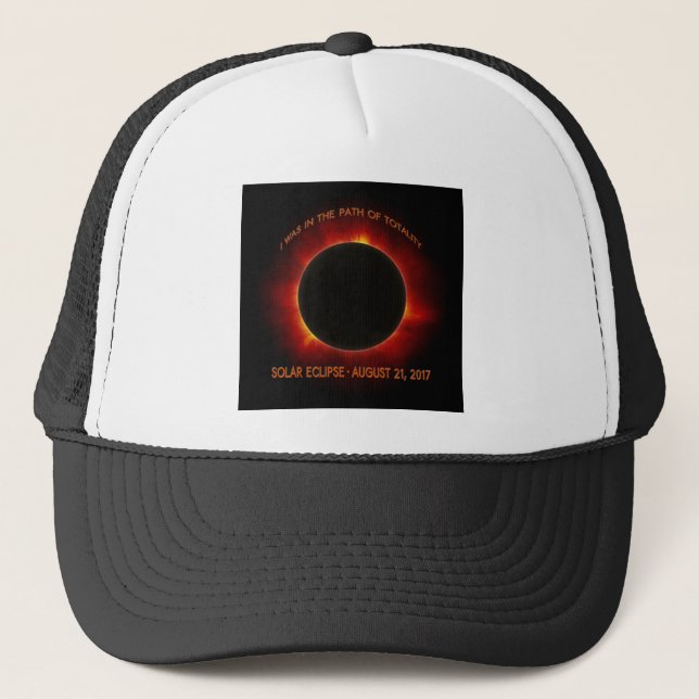Casquette Éclipse solaire (Devant)