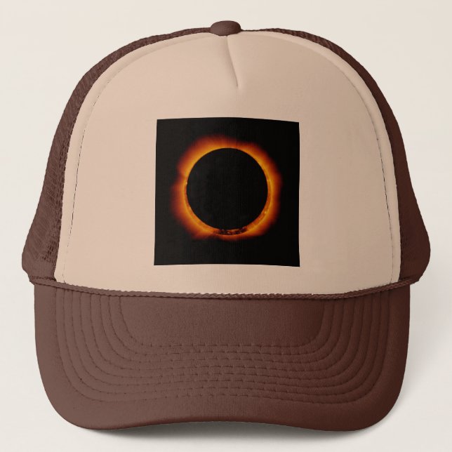 Casquette Éclipse solaire quasi totale (Devant)