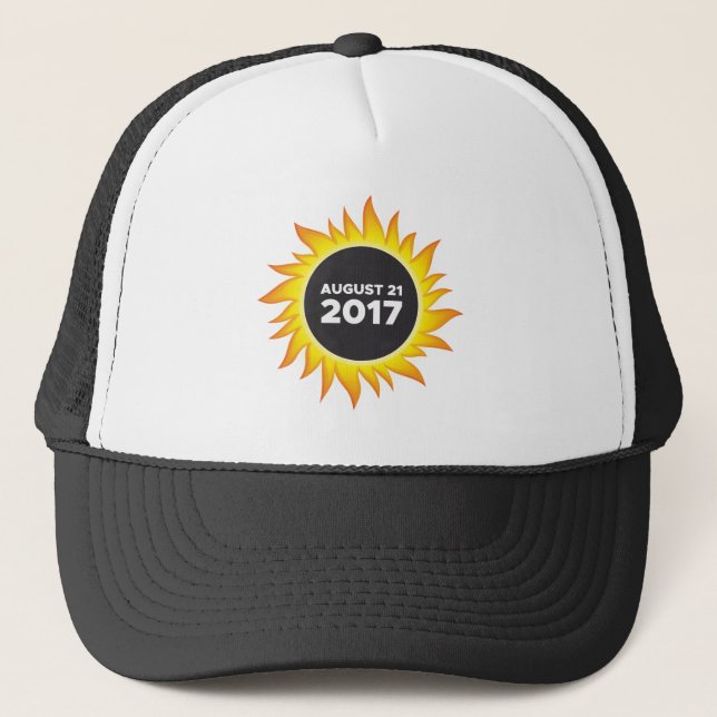 Casquette Éclipse solaire totale - 08.21.2017 (Devant)