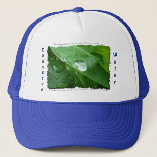 Casquette ECO CONSERVATION DE L'EAU CONVIVIALE Cadeaux et en
