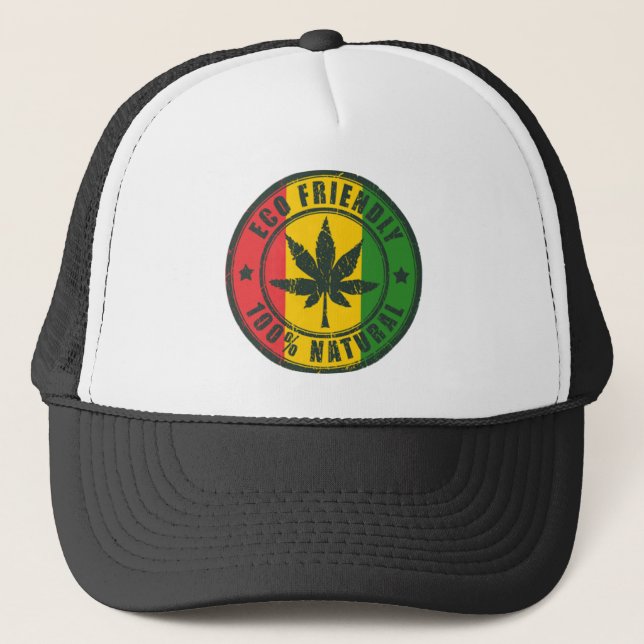 Casquette Eco Friendly Hooded - 100 % Natural - Cap (Devant)
