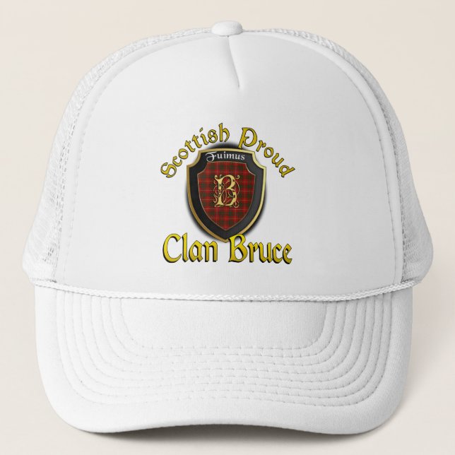 Casquette écossais de dynastie de Bruce de clan (Devant)