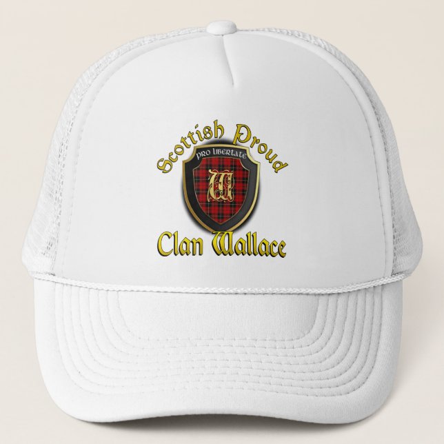 Casquette écossais de dynastie de Wallace de clan (Devant)