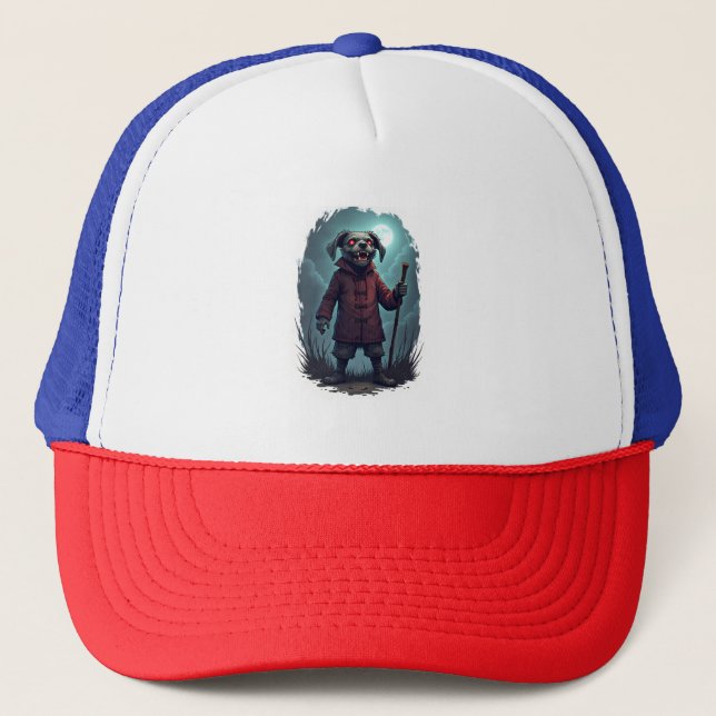 Casquette Écrasement de collie maudit (Devant)