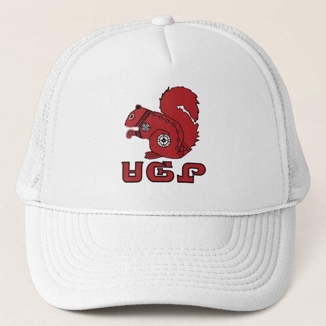 Casquette Écureuil rouge (Devant)
