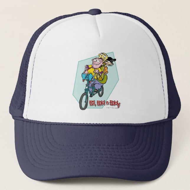 Casquette Ed, Edd, n Eddy sur un vélo (Devant)